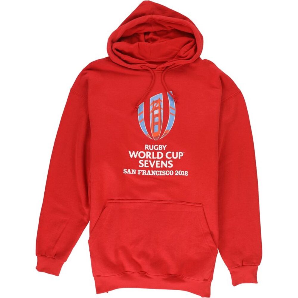 Profile Varsity Mens Big & Tall Rugby World Cup San Francisco 2018 Hoodie Swe...